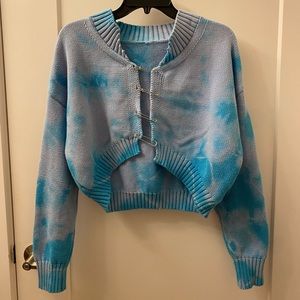 Danielle GUIZIO inspired tie dye sweater